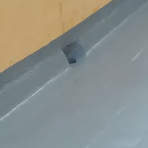 Pintures i decoració Bustins superficie con proceso de impermeabilizante 