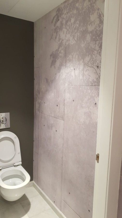 Pintures i decoració Bustins baño revestido con vinilo
