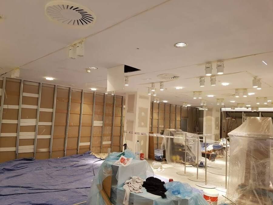 Pintures i decoració Bustins remodelación de local comercial