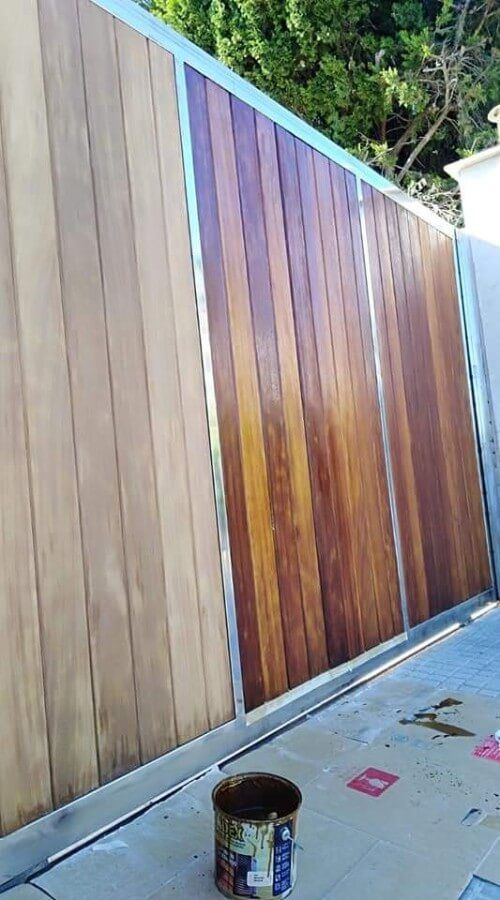 Pintures i decoració Bustins proceso de tratamiento de madera