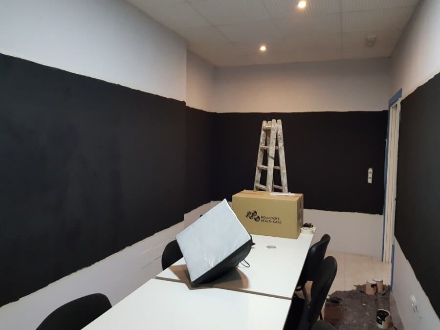 Pintures i decoració Bustins pintura de oficinas