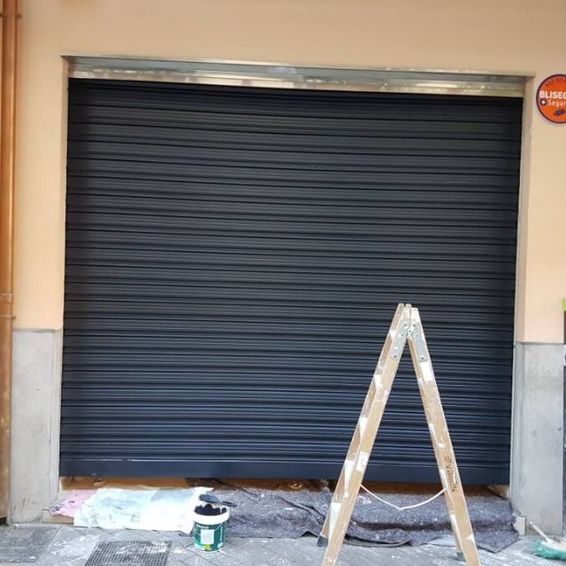 Pintures i decoració Bustins puerta de local comercial